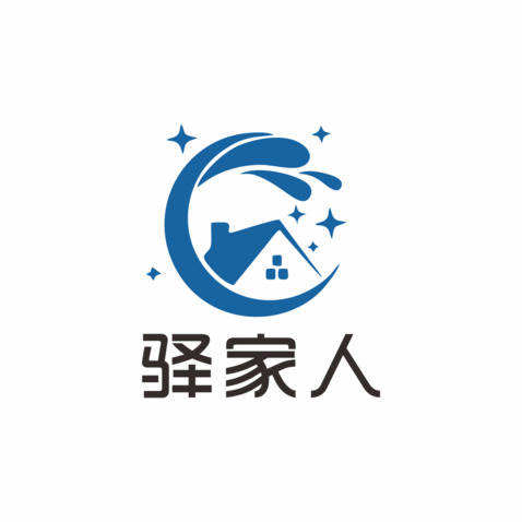 驿家人logo设计