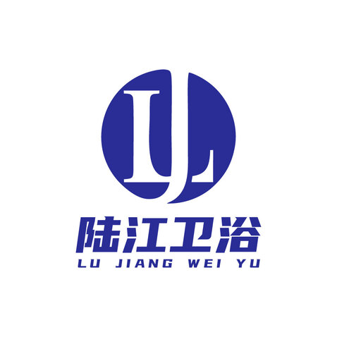 陆江卫浴logo设计