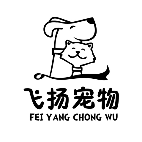 飞扬宠物logo设计