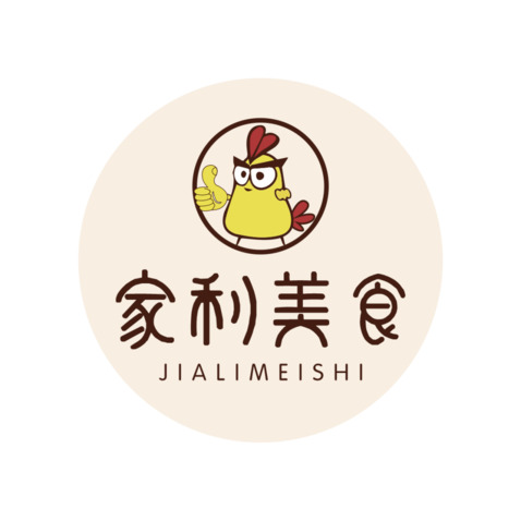 家利美食logo设计