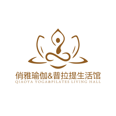 俏雅瑜伽logo设计