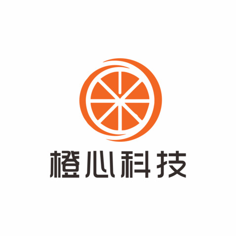 橙心如义科技logo设计