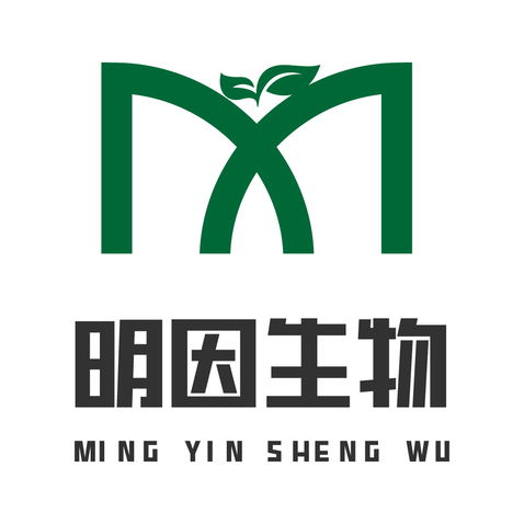 明因生物logo设计