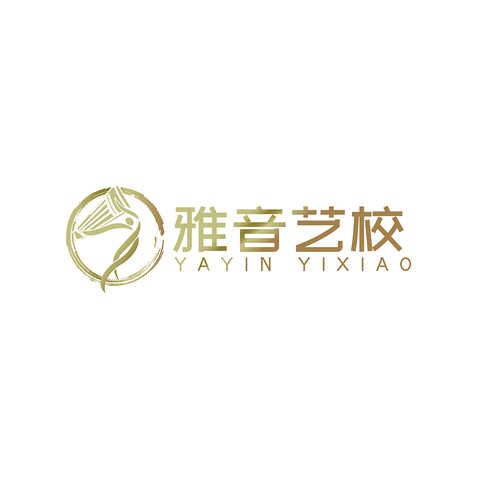 雅音学校logo设计