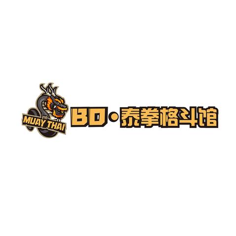 BO•泰拳格斗馆logo设计