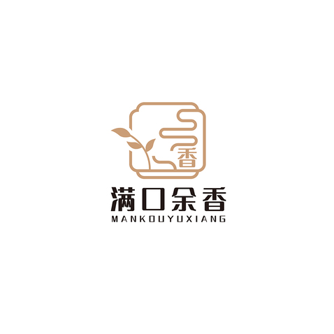 满口余香logo设计