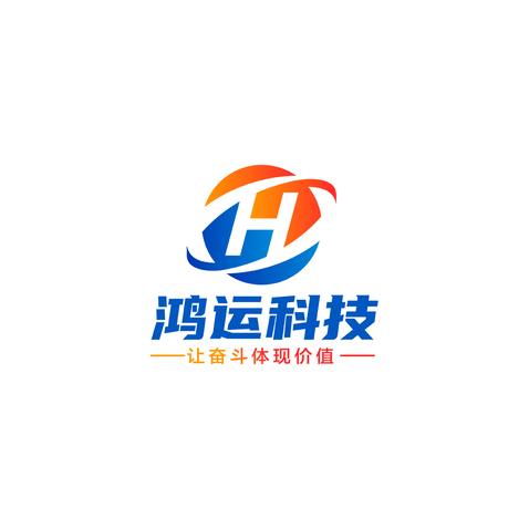 鸿运科技logo设计