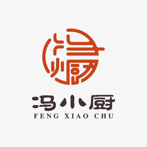 冯小厨logo设计