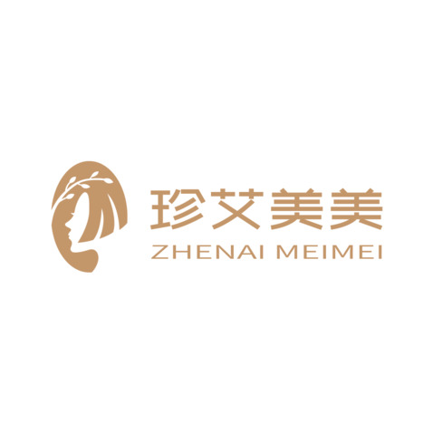 珍艾美美logo设计