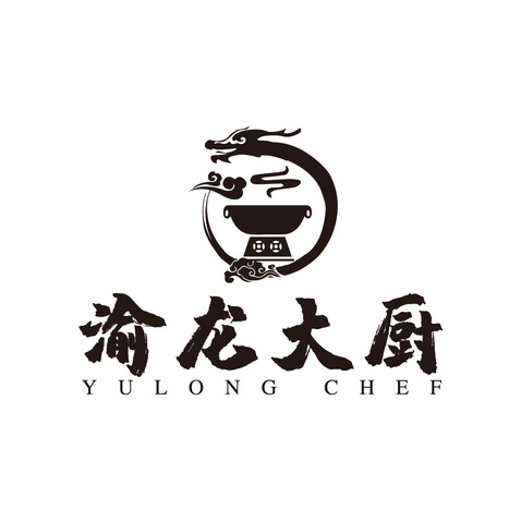 渝龙大厨logo设计