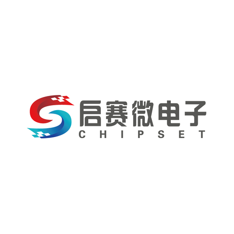 启赛微电子logo设计