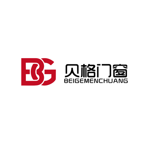 贝格门窗logo设计