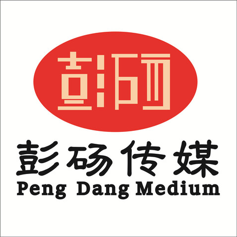 彭砀传媒logo设计