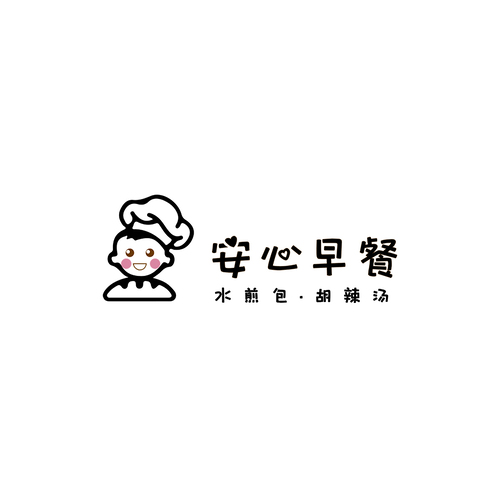 安心早餐logo設計