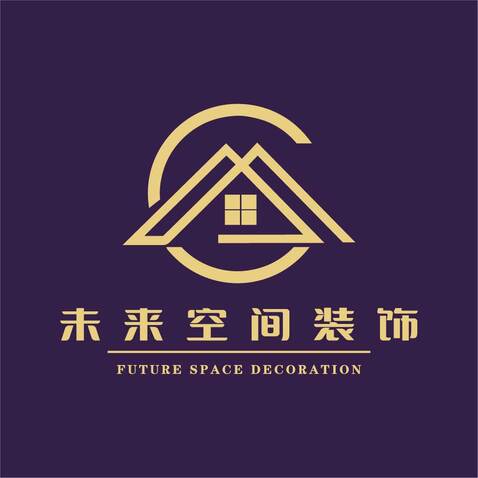 洛阳未来空间装饰工程有限公司logo设计