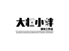 大壮小胖健身LOGO