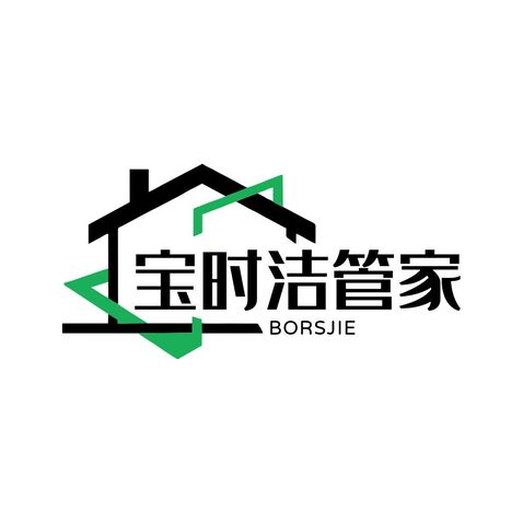 宝时洁管家logo设计