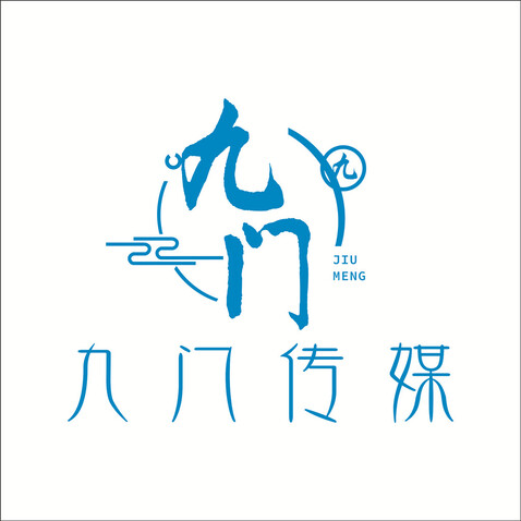 九門傳媒logo設(shè)計(jì)