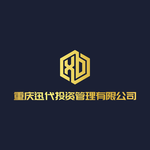 迅代投资logo设计