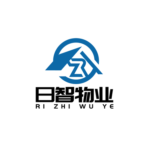 日智物业logo设计