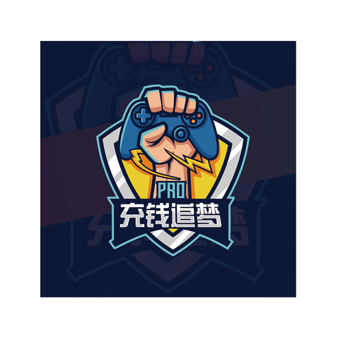 充钱追梦logo设计