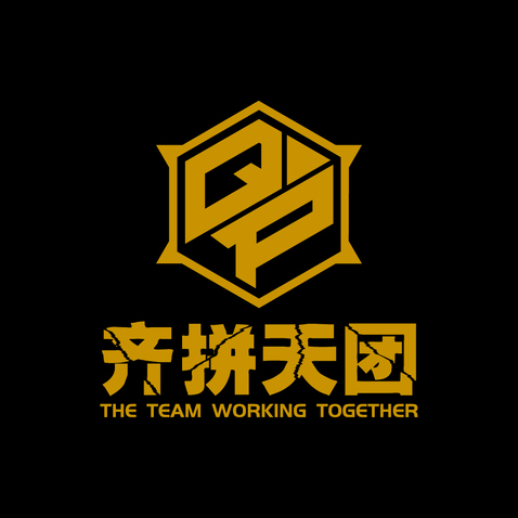 齐拼天团logo设计