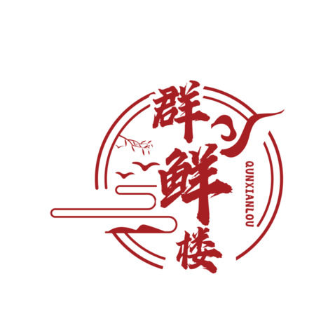 群鲜楼logo设计