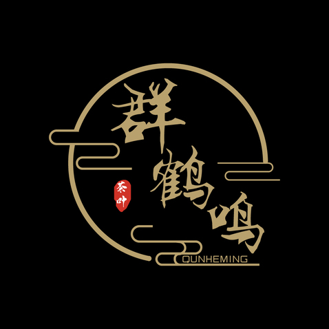 群鹤鸣logo设计