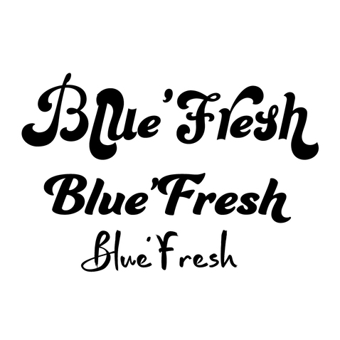 bluefreshlogo設計