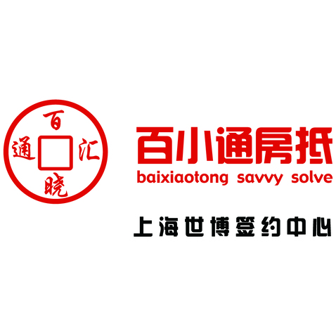 百小通房抵logo设计