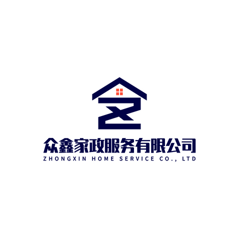 众鑫家政服务有限公司logo设计