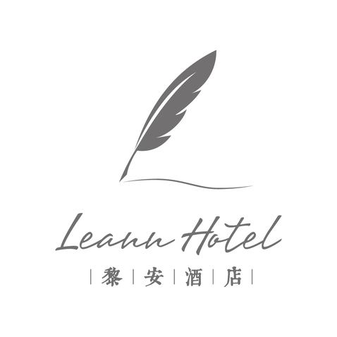 黎安酒店logo设计