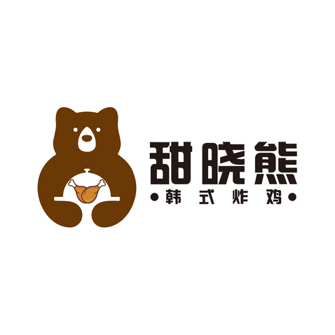 甜晓熊logo设计