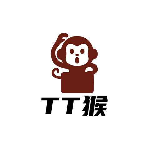 TT猴logo设计