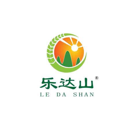 乐达山logo设计