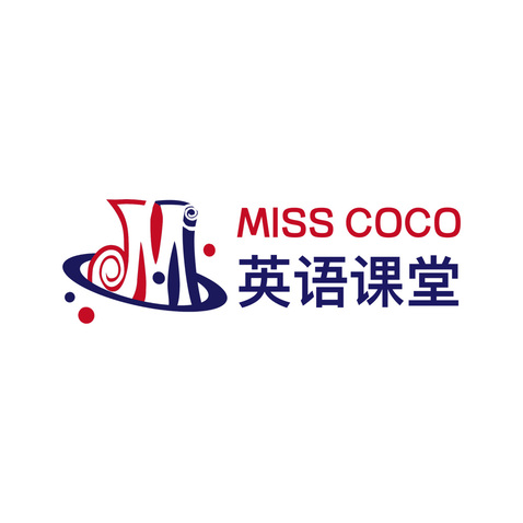 MISS COCO英語課堂logo設計