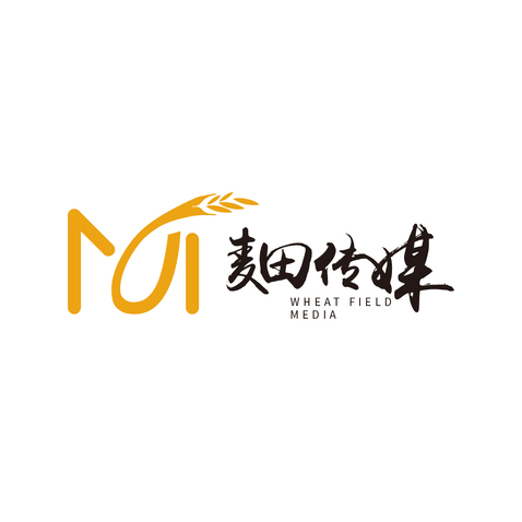 麦田传媒logo设计