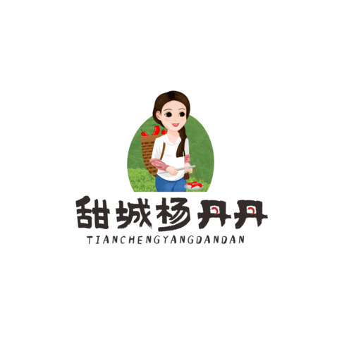 甜城杨丹丹logo设计