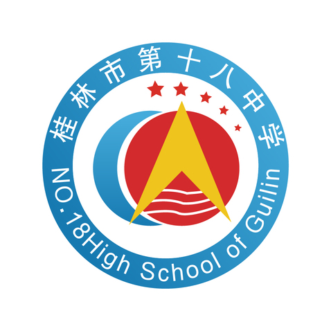 十八中学logo设计