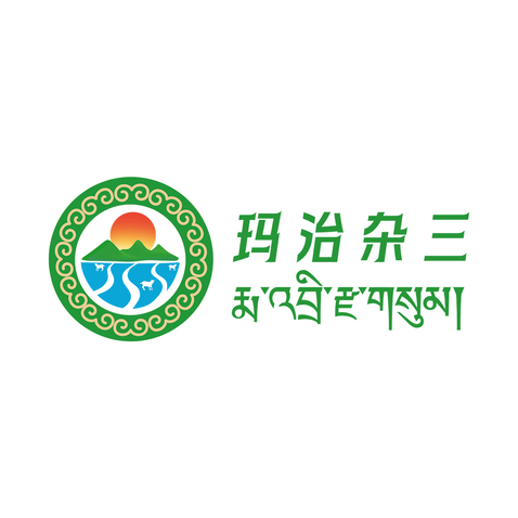 玛治杂三logo设计