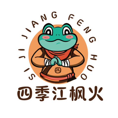 四季枫火logo设计