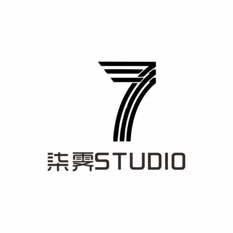 柒柒簪缨工作室logo设计