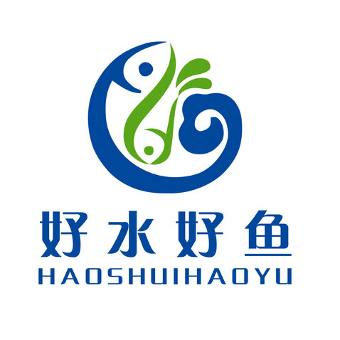 好水好鱼logo设计