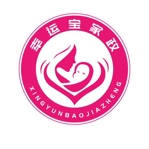 幸运宝家政logo设计