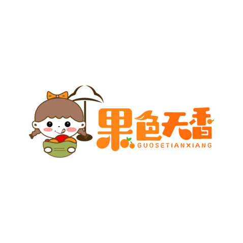 果色天香logo设计