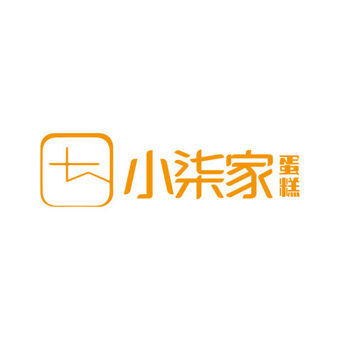 小七家logo设计