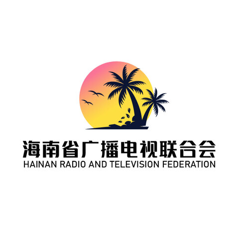 海南省广播电视联合会logo设计