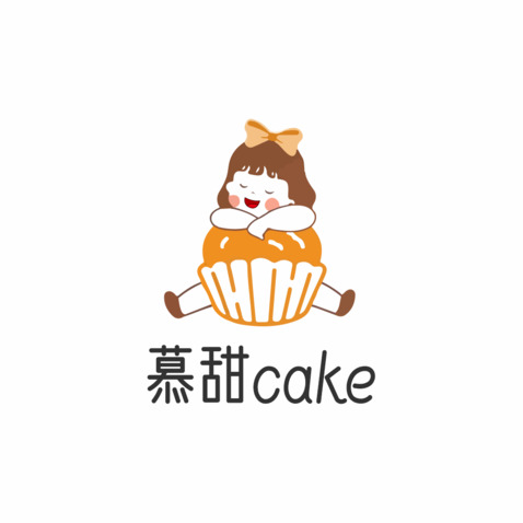 慕甜cakelogo设计