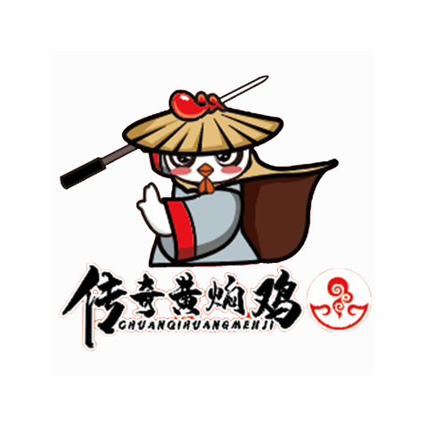 传奇黄焖鸡logo设计