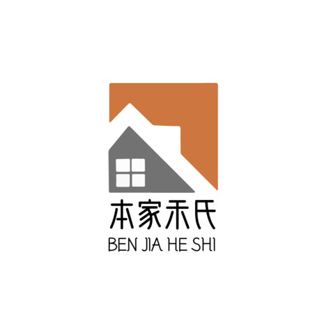 本家禾市logo设计